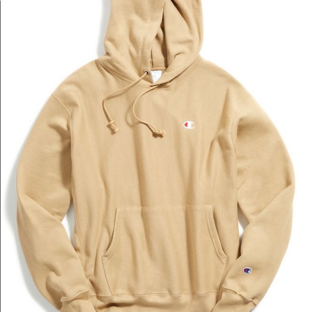 Tan Champion Hoodie